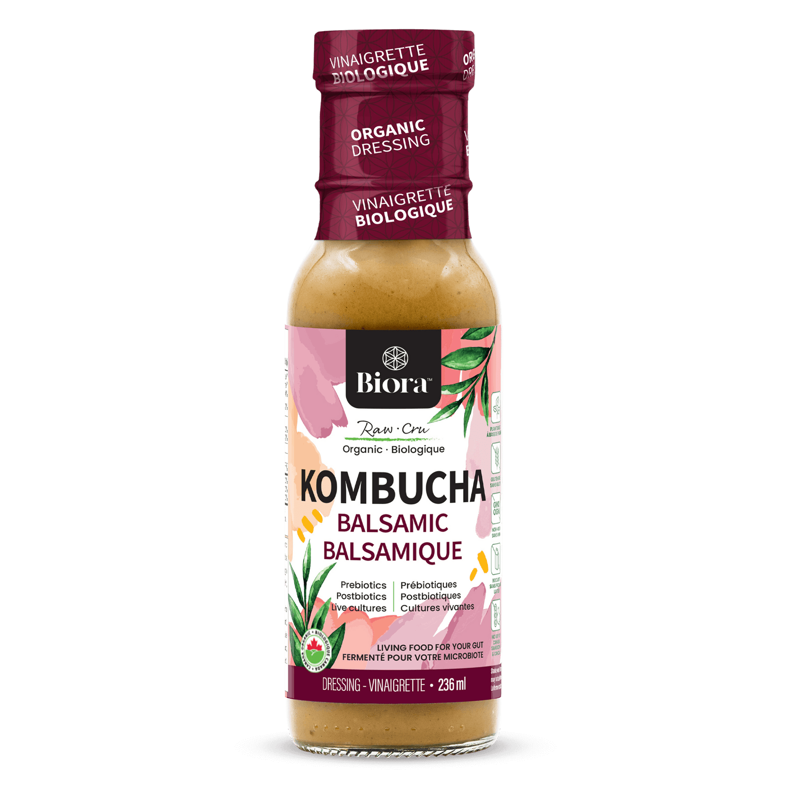 Biora's Kombucha Balsamic Dressing