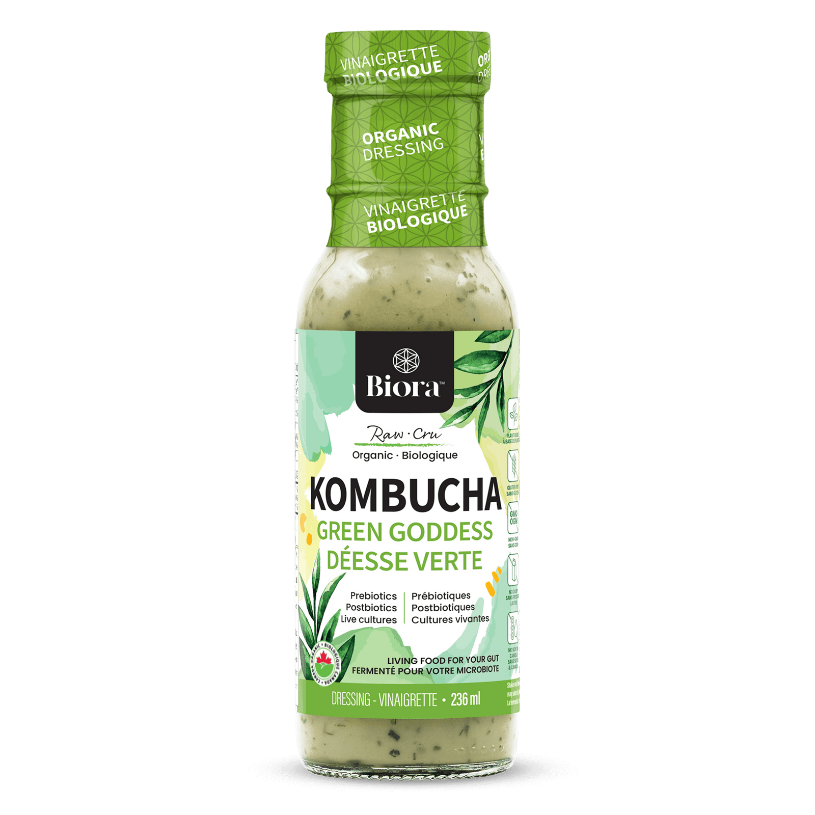 Biora's kombucha Green goddess dressing