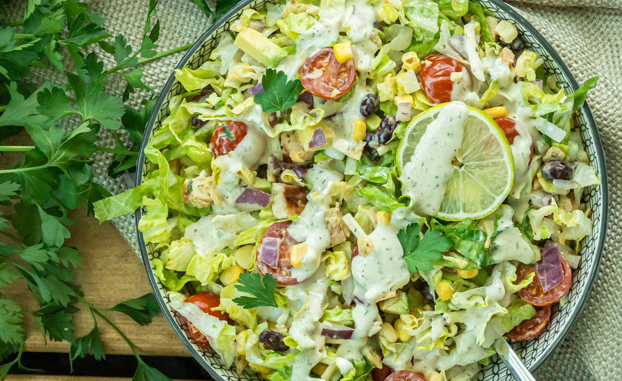 Ranch Chicken Taco Salad Recipe