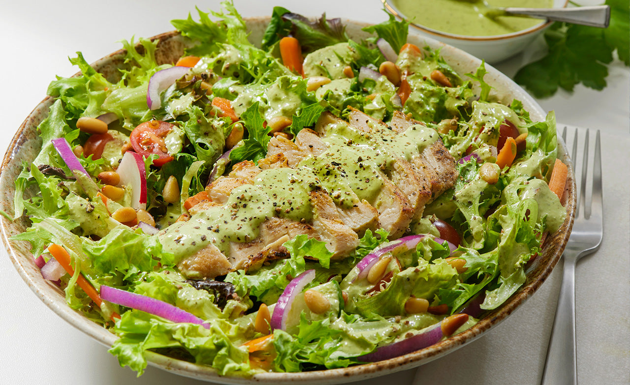 Creamy Cilantro Apple Cider Vinegar Dressing