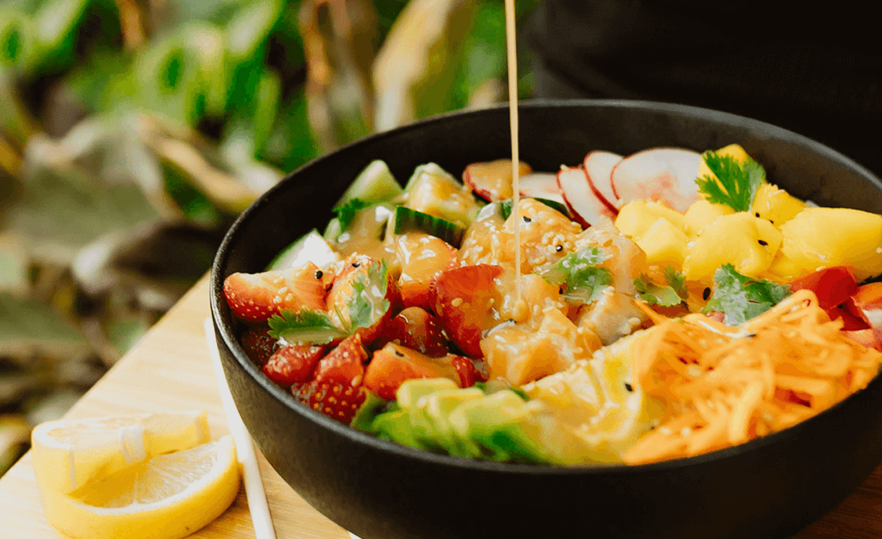 Classic Balsamic Poke Bowl Recipe
