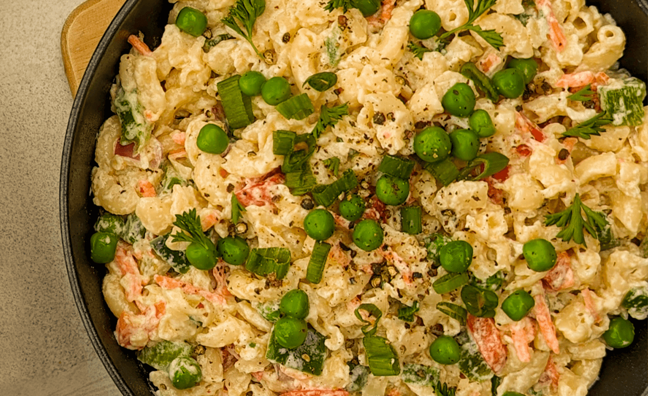 Creamy Macaroni Salad with Apple Cider Vinegar Recipe