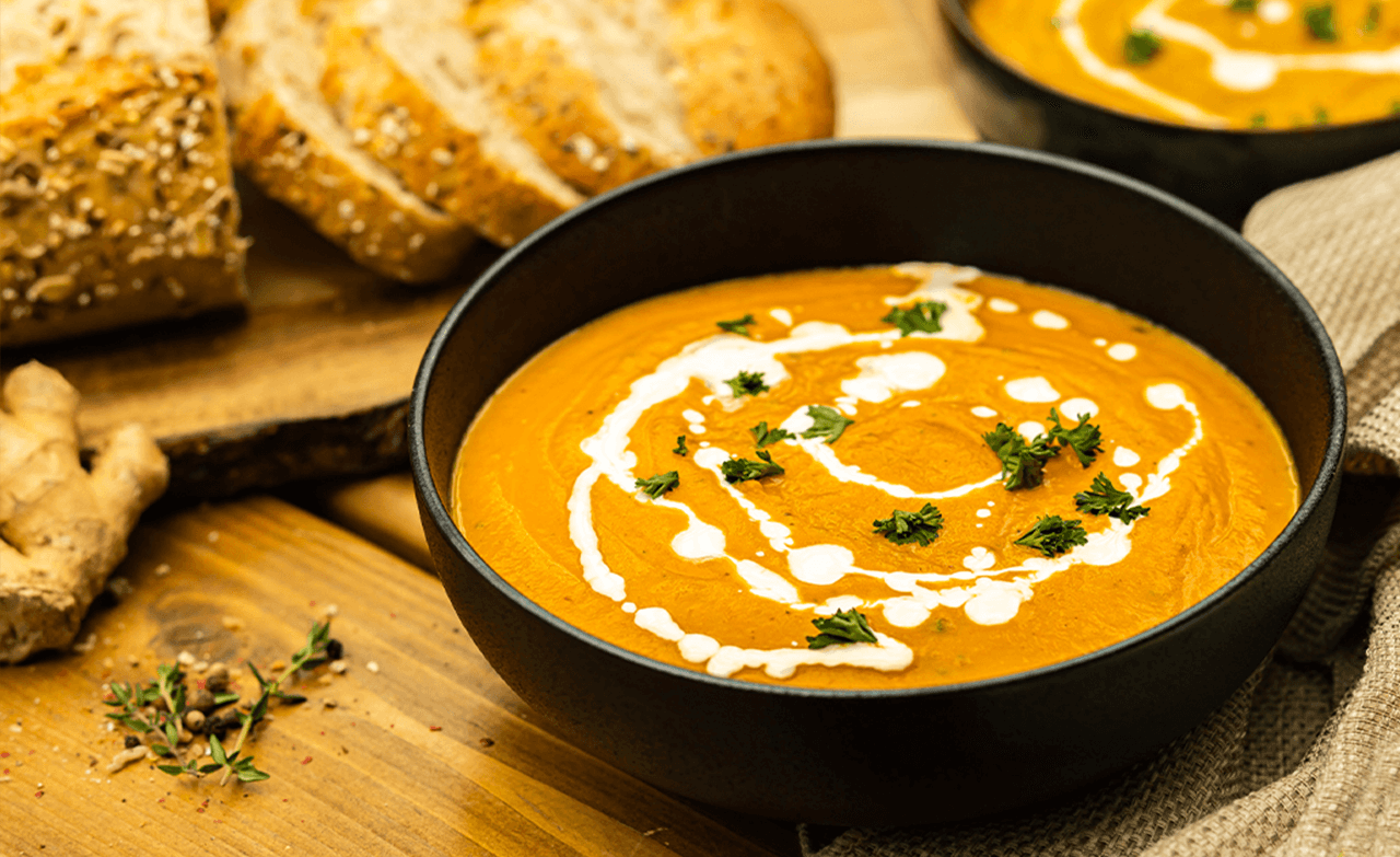 Vegan Butternut Soup with Apple Cider Vinegar Recipe