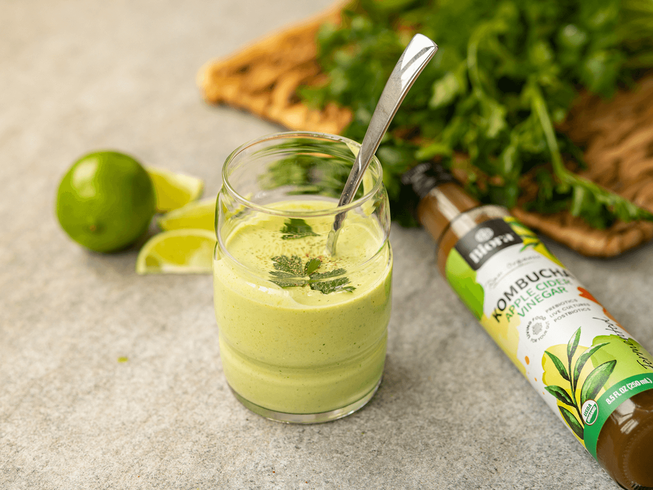Creamy Cilantro Apple Cider Vinegar Dressing
