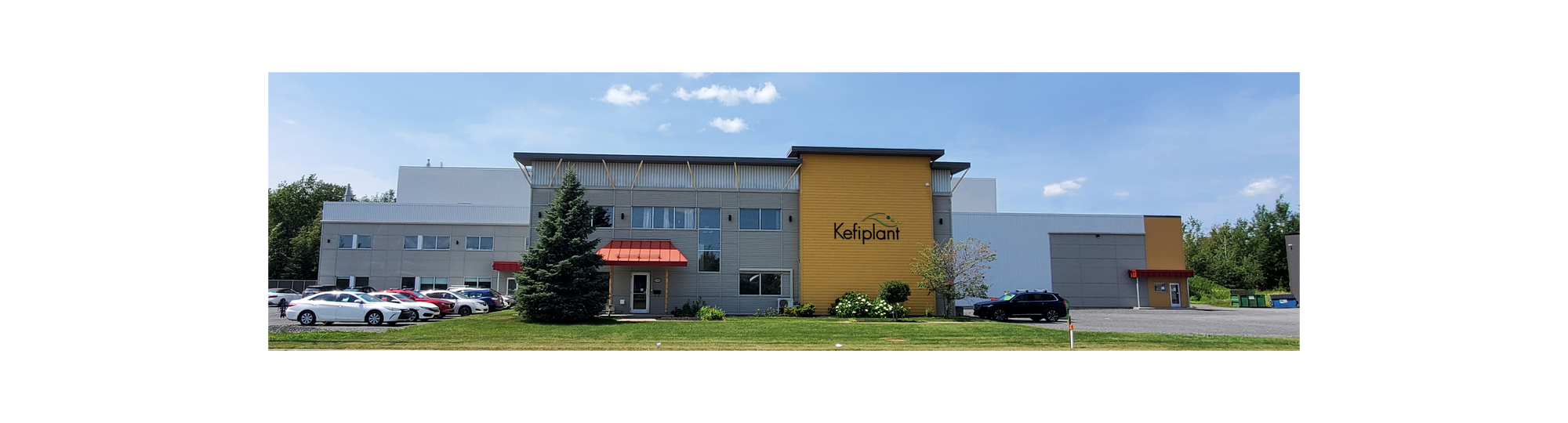 Kefiplant and Biora's building in Drummondville, Québec